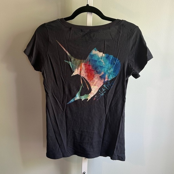 Salt Life Gray Swordfish Tee - Picture 3 of 3